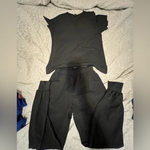 Black Scrubs set